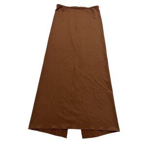 INDAH Frankie Midi Tube Skirt in Cacau
